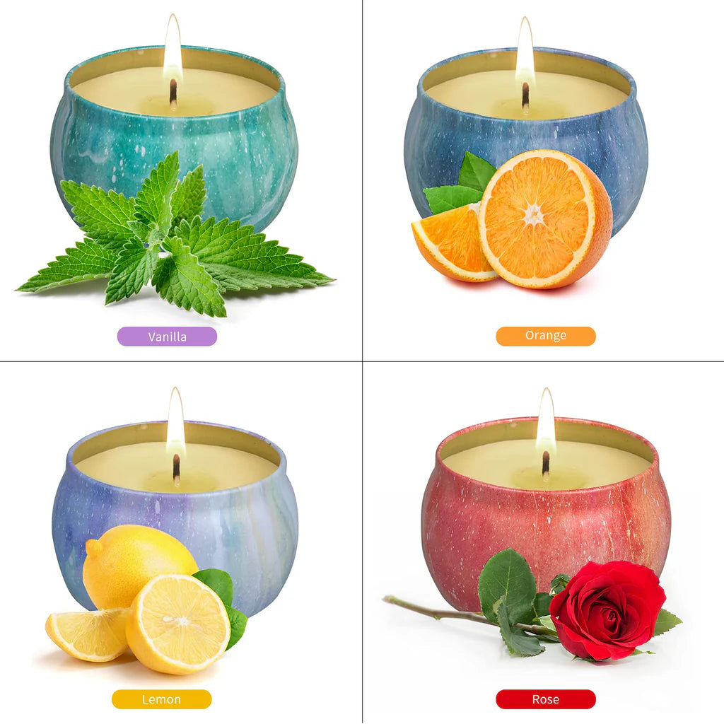Duftkerzen 4 Pack