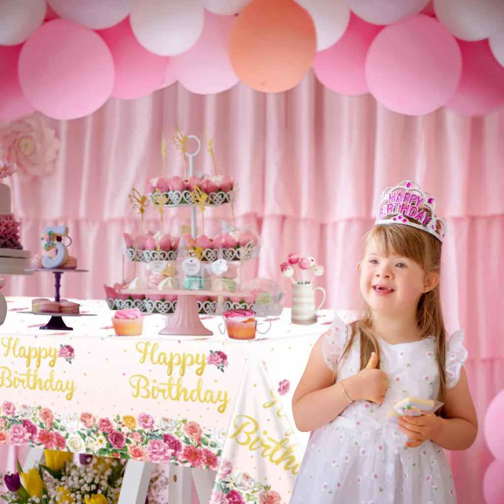 4er-Pack „Little Cutie“-Party-Tischdecken