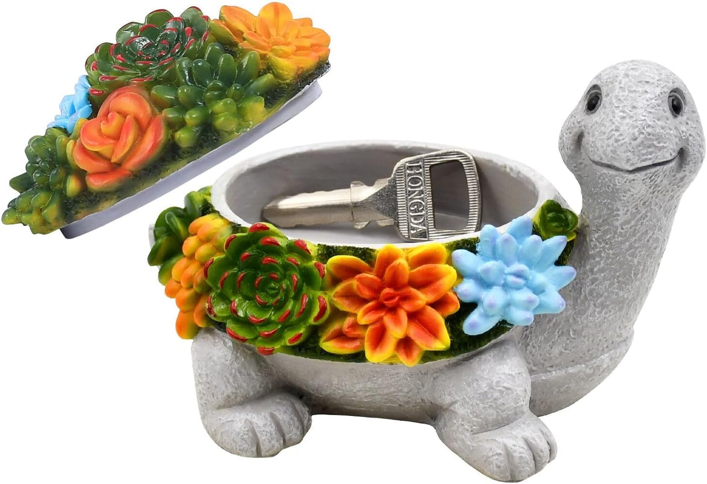Yeomoo Schildkröte Schlüsselhalter & Schmuckschale Deko Schlüsselschale