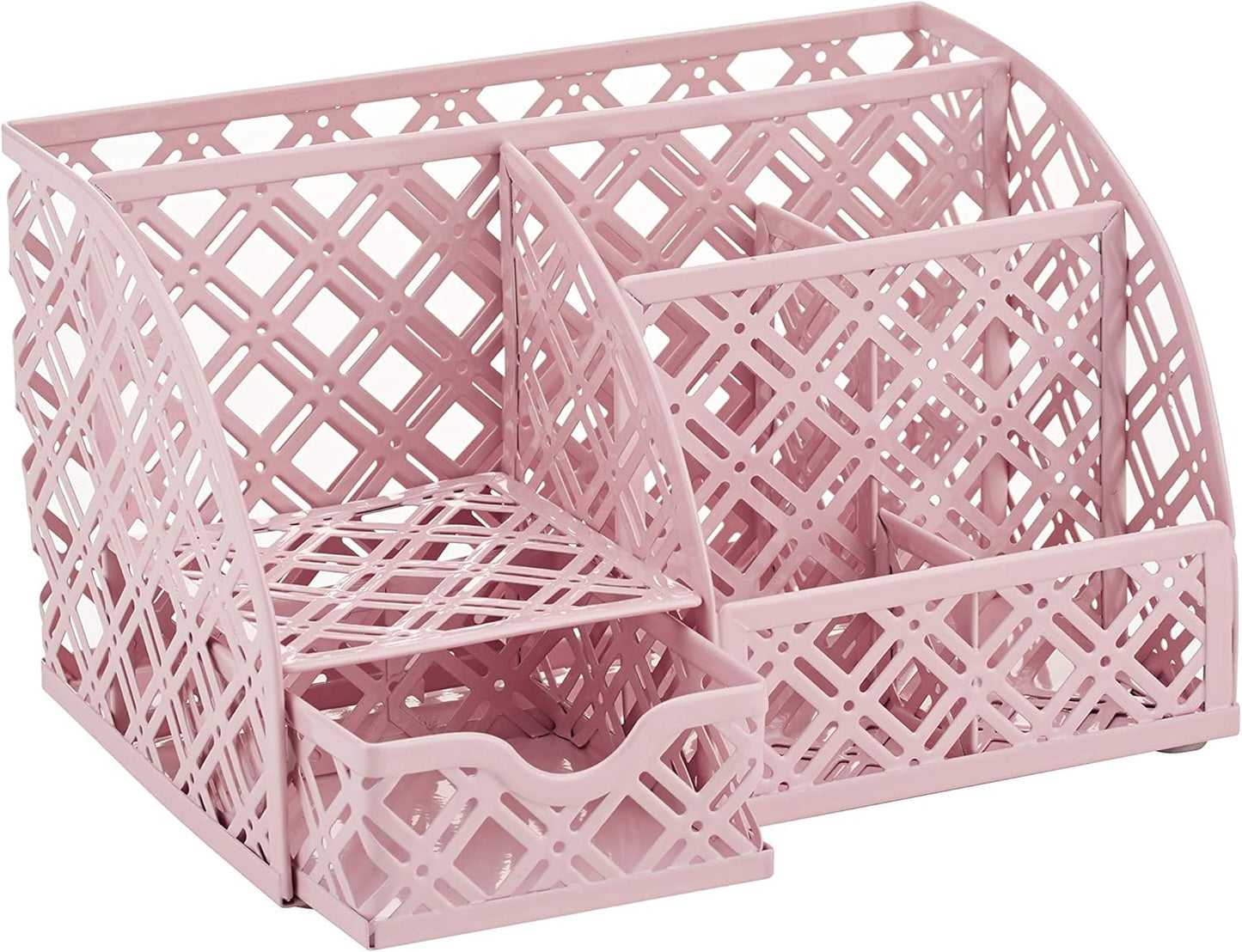 Tisch-Organizer / Schreibtisch Organisator Rosa