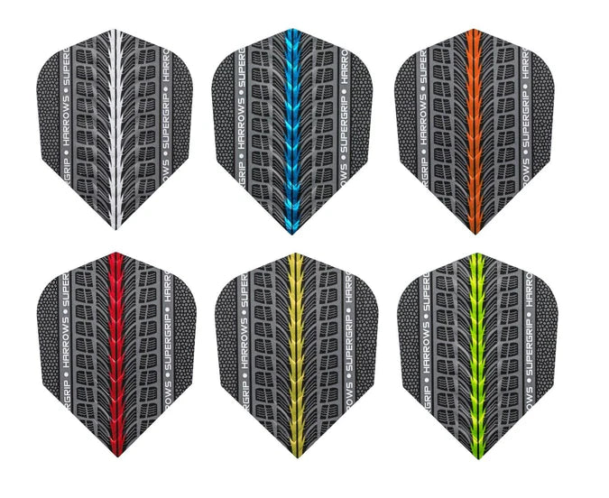 Harrows Supergrip Dart Flights - 100 Micron