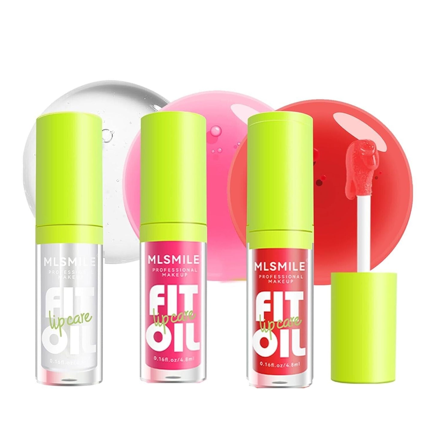 Rosarden 3er Hydrating Lip Glow Oil Set
