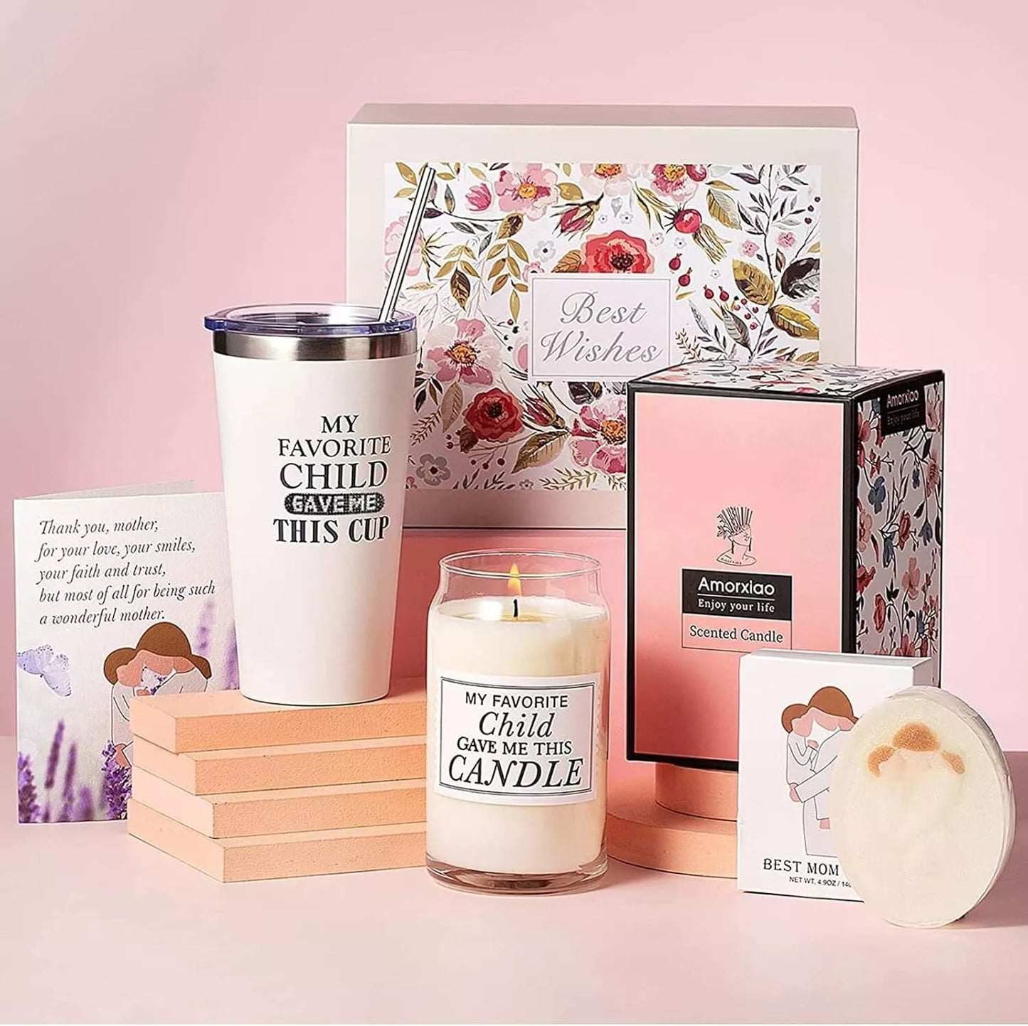 Geburtstagsgeschenk-Set für Mutter, personalisiertes Spa-Körper