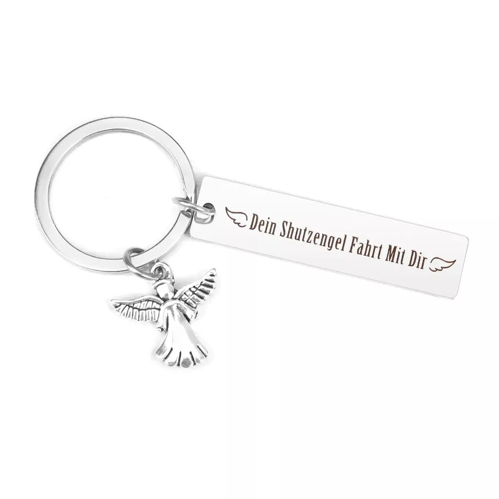 Schutzengel-Schlüsselanhänger, Auto, Führerschein bestanden, Geschenk für Fahranfänger
