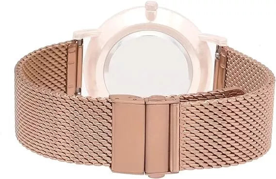 Adallor® Uhrenarmband Edelstahl 18mm, Smartwatch Ersatzarmbãnder gold