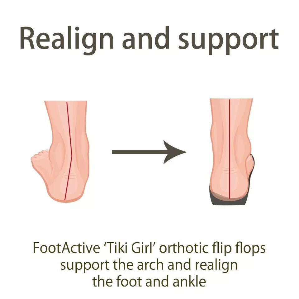 Tiki Girl Flip-Flops WEISS "M" 38,5/39,5