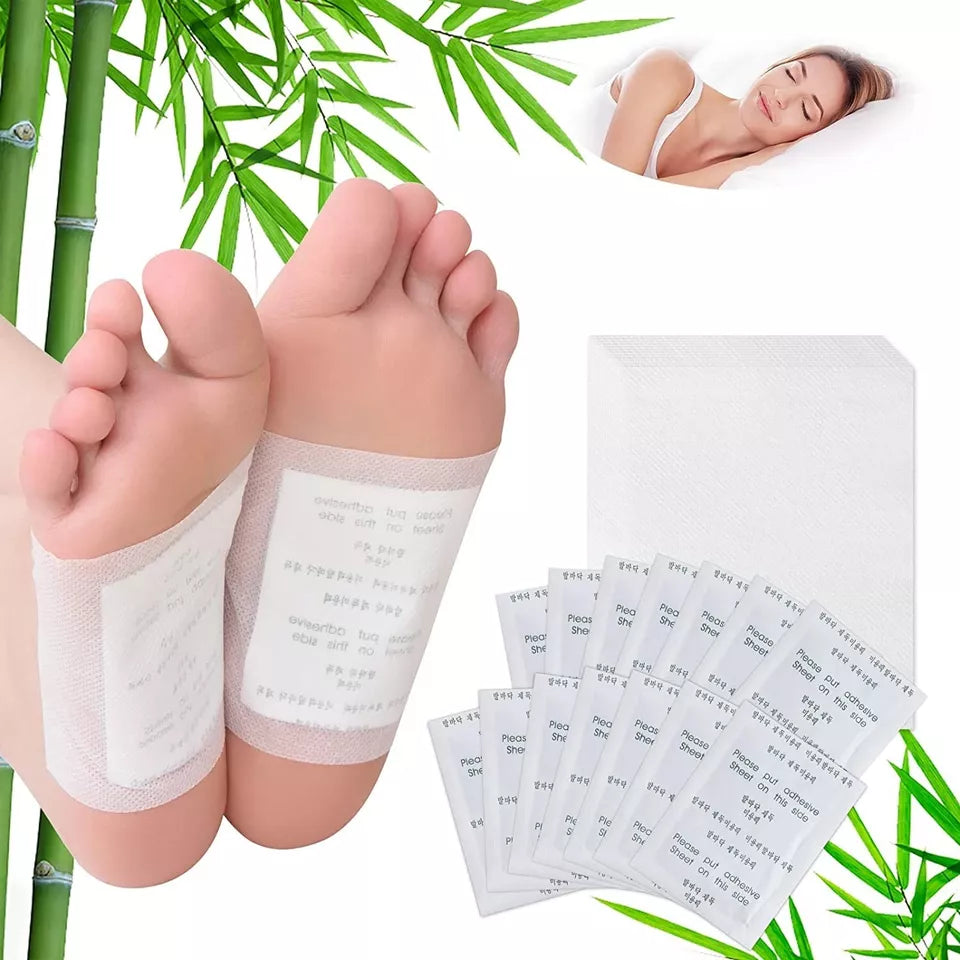 20 Teile Detox FußPflaster, Entgiftungspflaster, Detox