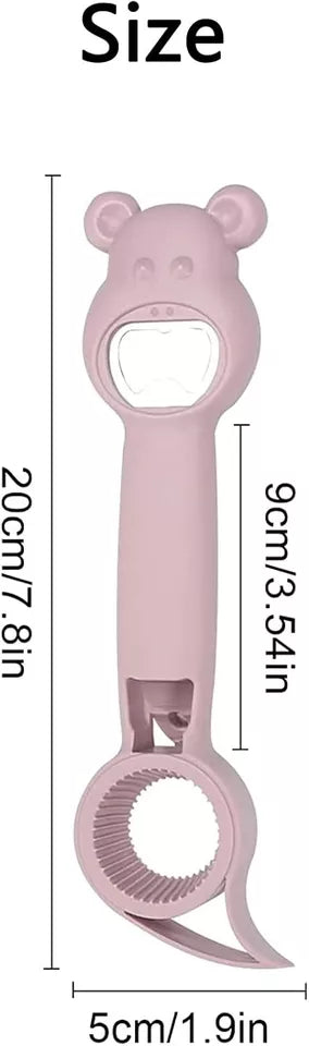 4in1 Dosenöffner, Flaschenöffner, Glasöffner, Deckelöffner