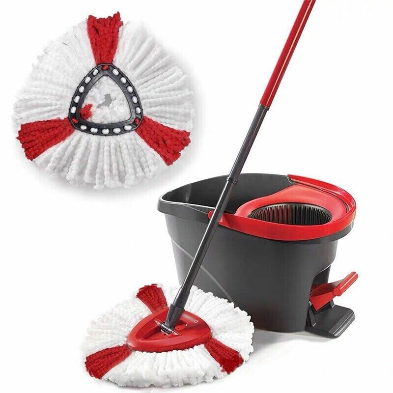 Spin Mop-, Moppstange und Ersatzkopfbasis