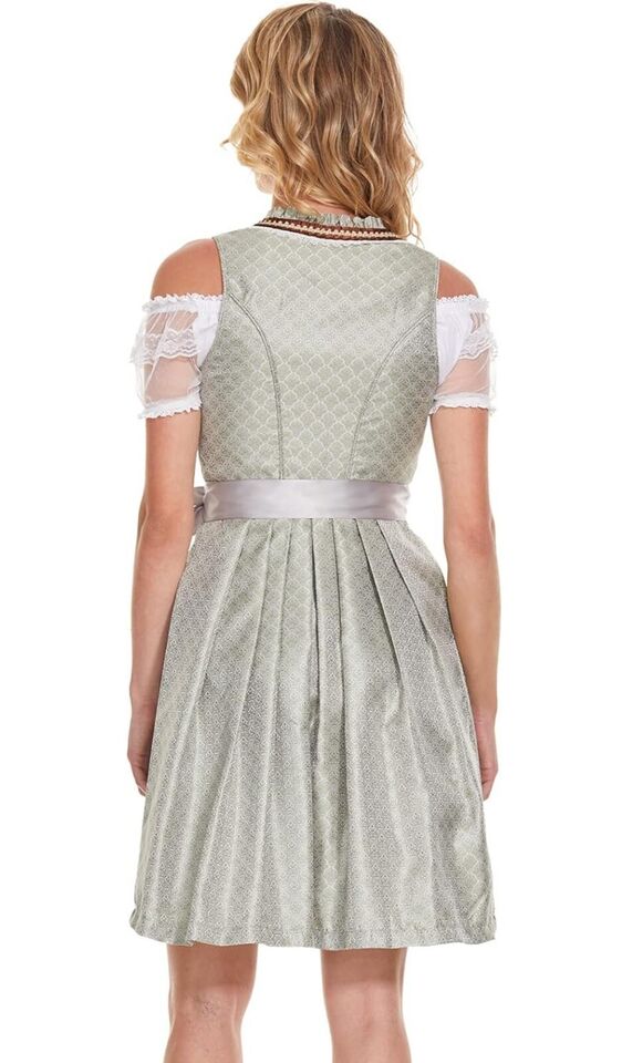 Dirndl von "Hereneer" Midi-Dirndl-Set,36 3-teilig, Dirndl Damen Midi