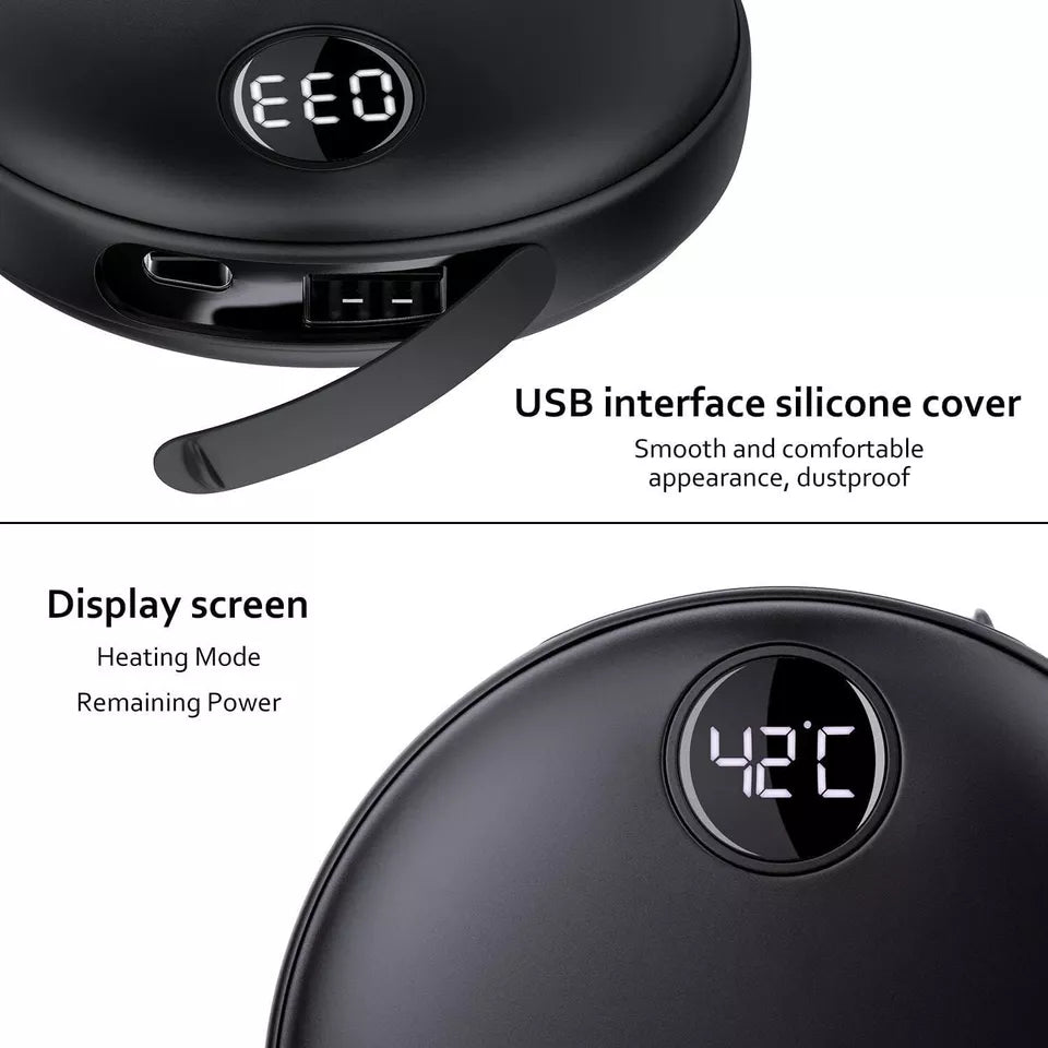 EXTSUD Handwärmer, USB wiederaufladbarer Handwärmer mit Power Bank