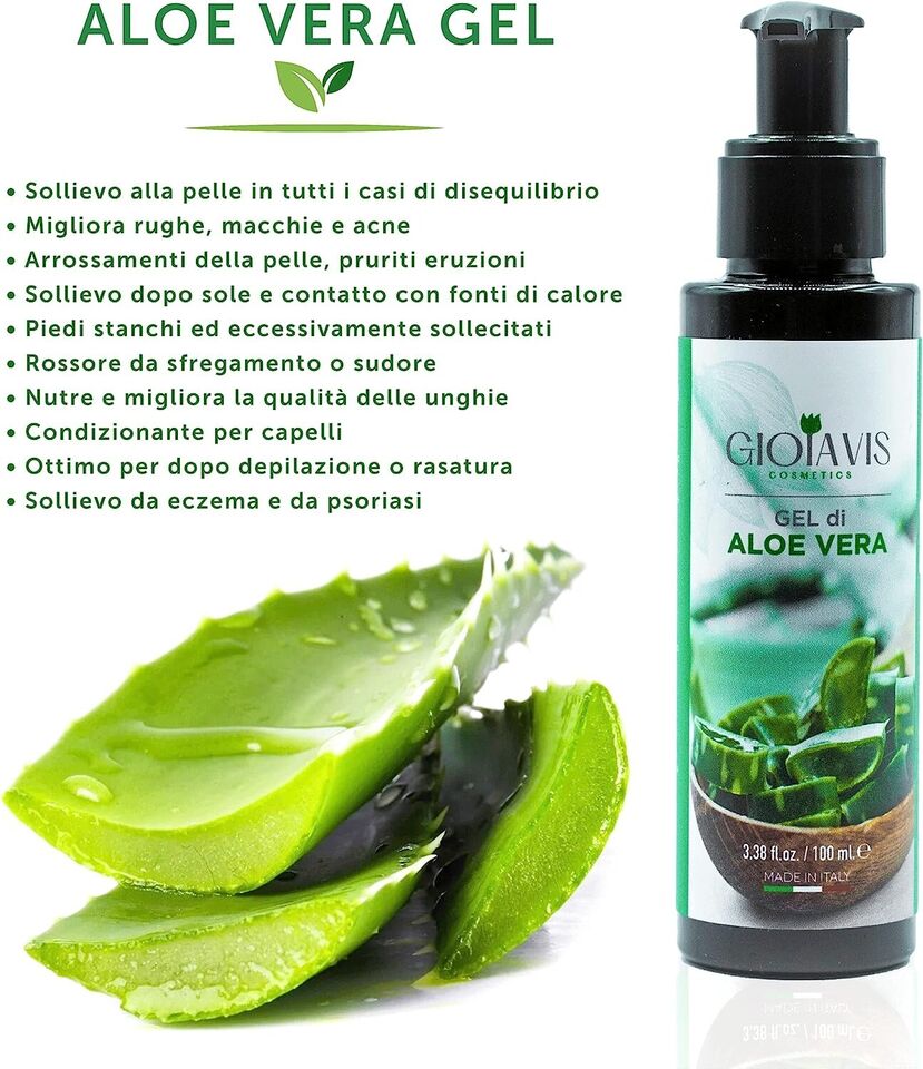 Aloe Vera Gel Pure 100 % Aloe Vera 100 ml
