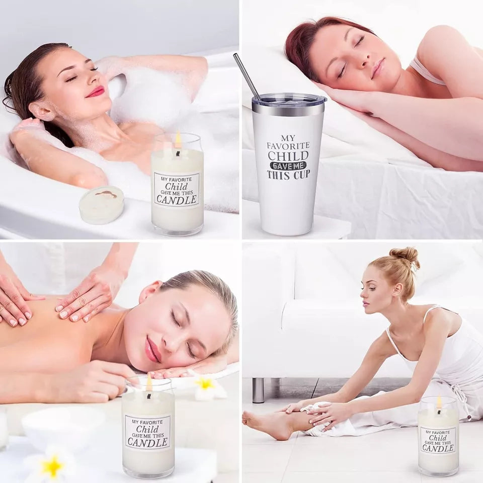Geburtstagsgeschenk-Set für Mutter, personalisiertes Spa-Körper