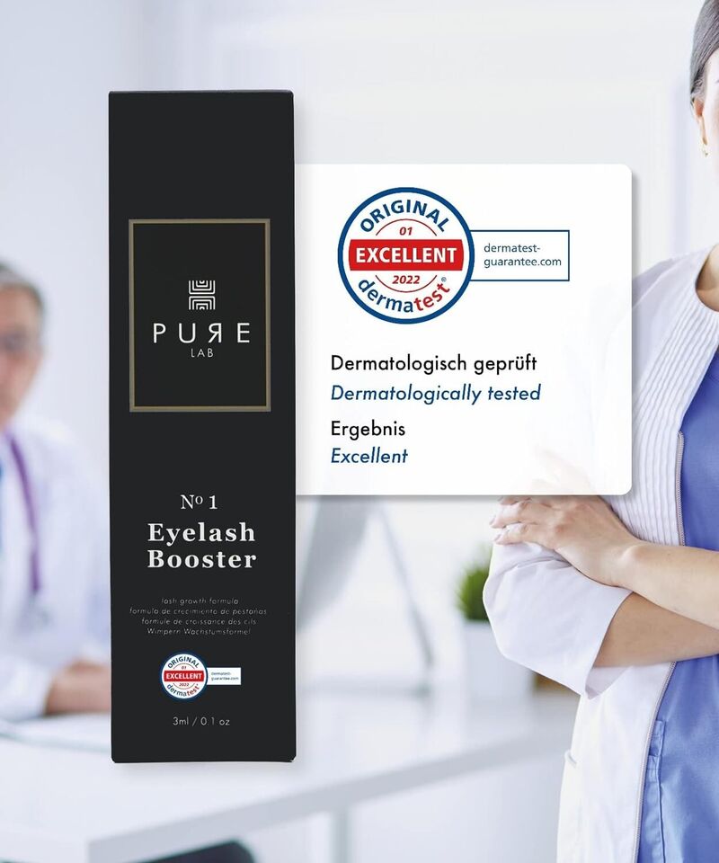 PURE LAB – PROFI Wimpernserum für lange Wimpern in nur 4 Wochen