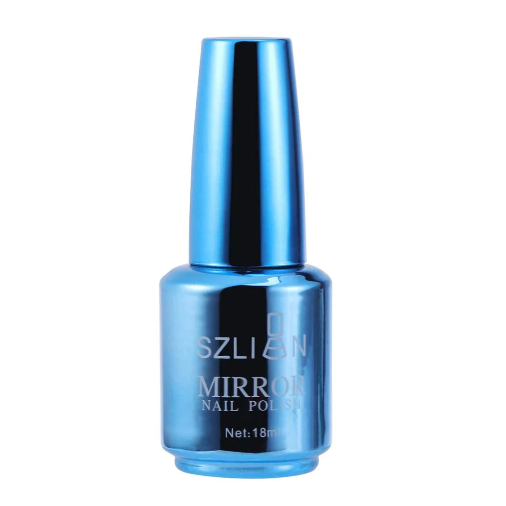Spiegel-Nagellack, metallischer Farblack, Nagelkunst-Gel-Zubehör - Ultramarin