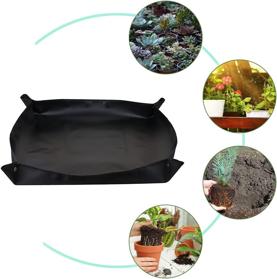 Gartenpflanzmatte, Pflanzunterlage, Pflanzen Umtopfmatte, 75 x 100 cm