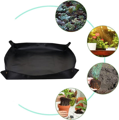 Gartenpflanzmatte, Pflanzunterlage, Pflanzen Umtopfmatte, 75 x 100 cm