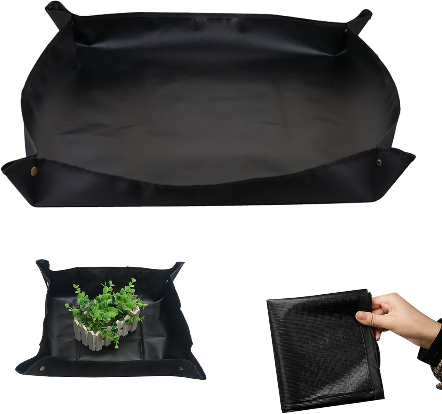 Gartenpflanzmatte, Pflanzunterlage, Pflanzen Umtopfmatte, 75 x 100 cm
