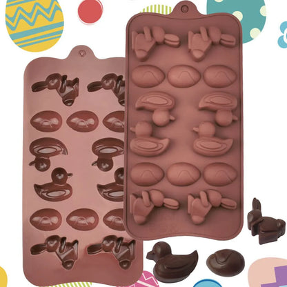 Pralinenform Ostern Silikonformen Schokoladenform, Backform