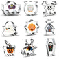 9-teiliges Halloween-Ausstechset, Keksausstecher, Edelstahl, Halloween-Ausstechform