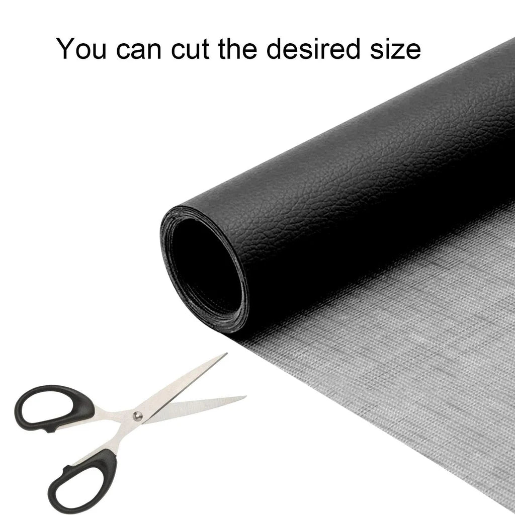 Kunstleder-Reparaturpflaster von Siebwin, 1 Rolle, 42 x 137 cm PU-Leder, Reparaturflicken, Erste-Hilfe-Flicken