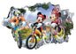 Wandaufkleber Mickey und Minnie Wandaufkleber fürs Kinderzimmer