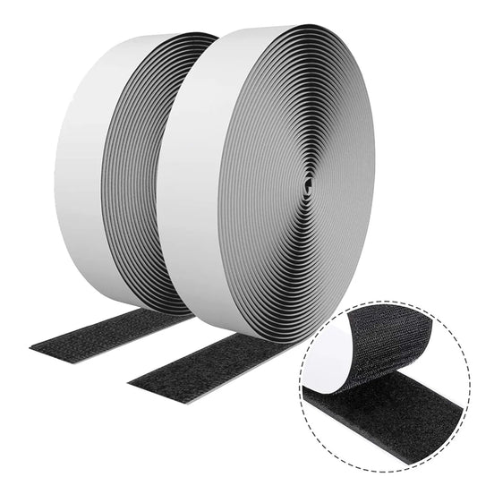 Klettband, selbstklebend, ultrastarkes doppelseitiges Klettband