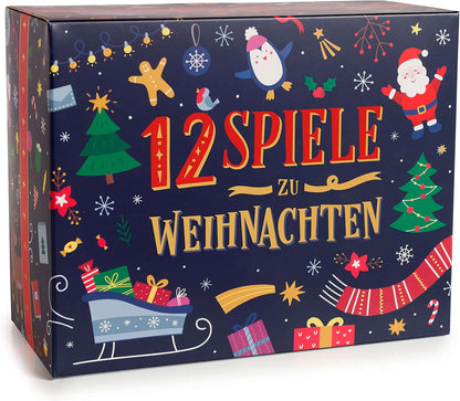 Spiele zu Weihnachten | 12 Urkomische, Festliche Partyspiele