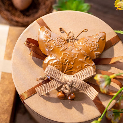 Valery Madelyn 3X Dekoaufhänger aus Metal, 13cm Herbstdeko Blumendeko