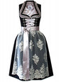 Alpenmärchen Midi Dirndl inkl. Spitzenschürze Gr.44 - ALM980