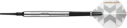 Legend Darts - Soft Tip - The Gentle - Mensur Suljovic - Silver - 18g