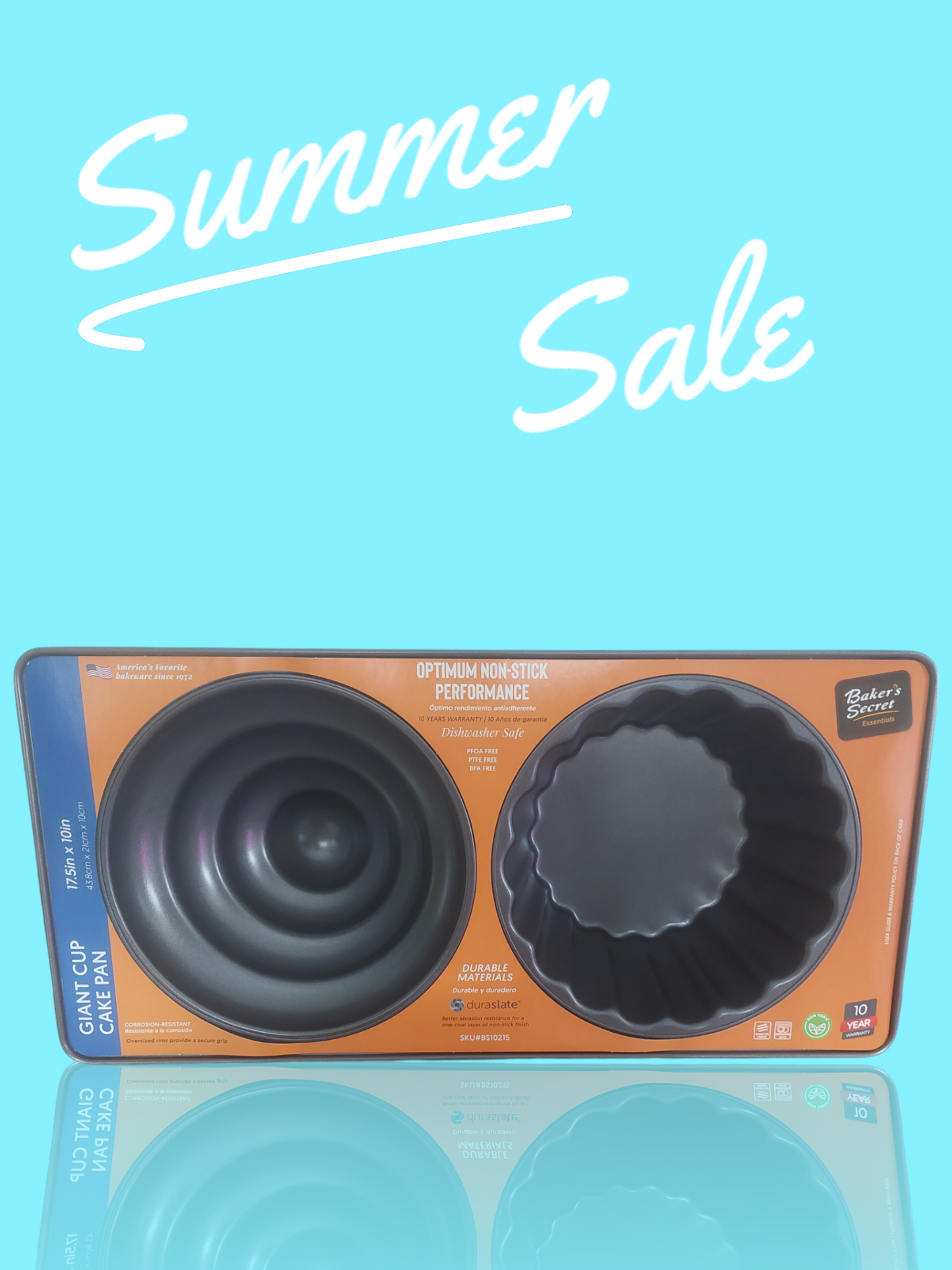 Giant cup Cake Pan. Tortenmuffin