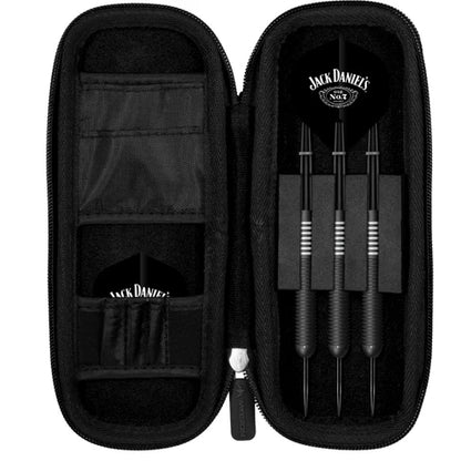Jack Daniels - Slim EVA Darts Case - Starker Schutz - Schwarz