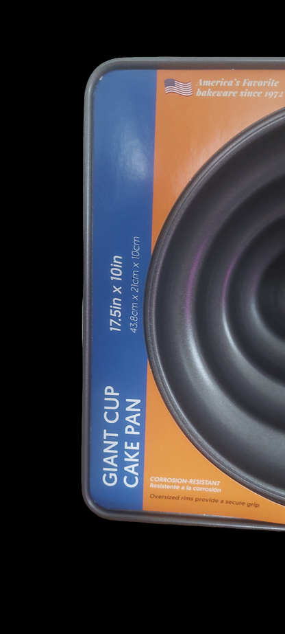 Giant cup Cake Pan. Tortenmuffin