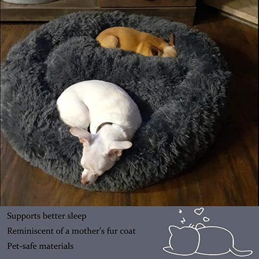 Puppy Love Hundebett, Anti-Stress, Bett für Katzen und Hunde, waschbar 80 cm (Kopie)