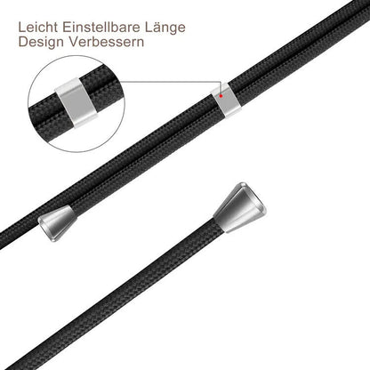 Handyband für Samsung Galaxy S22 Handyhülle mit Band schwarz