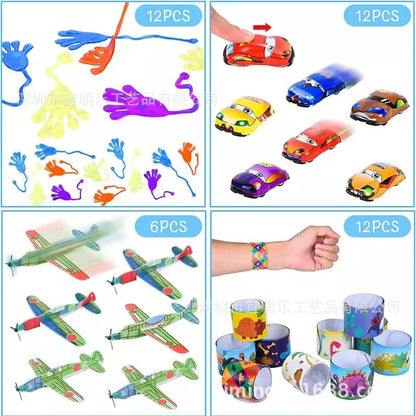 Kindergeburtstags-Gastgeschenke-Set, 74-teiliges Kindergeburtstags-Spielzeugset
