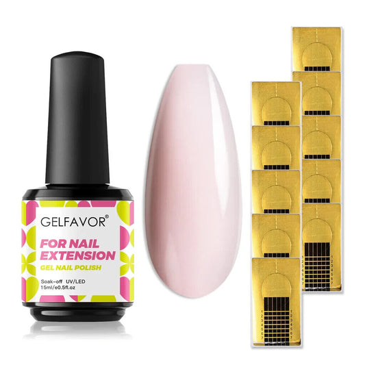 Gelfavor 5 in 1 Aufbaugel für Gelnägel rosa 15ml UV LED Builder