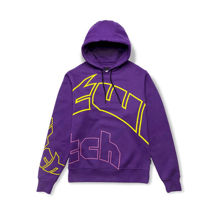 Twitch Graphic Hoodie-Sweatshirt – Lila Twitch S