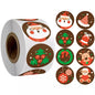 Weihnachtsaufkleber, Weihnachtsdekoration, Dekoration, Geschenk, 2 Rollen