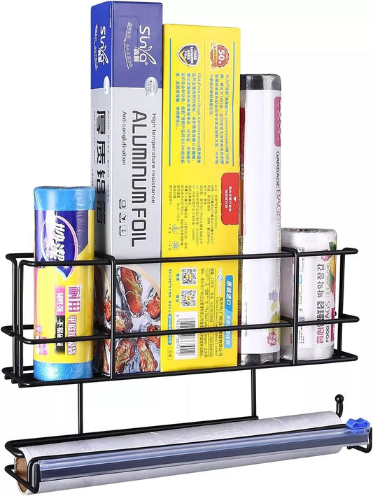 Kühlschrank Hängeregal Gewürzregal, Rollenhalter Küche Edelstahl