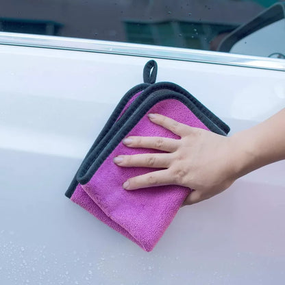 Poliertuch 8er Set Auto Trockentuch, Mikrofasertücher 40x30cm Reinigungstücher