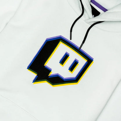 Twitch Graphic Hoodie Ice Glitch XL
