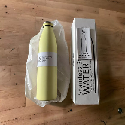 B2DO for GH Trinkflasche Edelstahl 1000ml "Gelbe Iris"