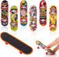 Finger-Skateboard-Set, 6-teiliges Mini-Fingerboard-Finger-Skateboard,