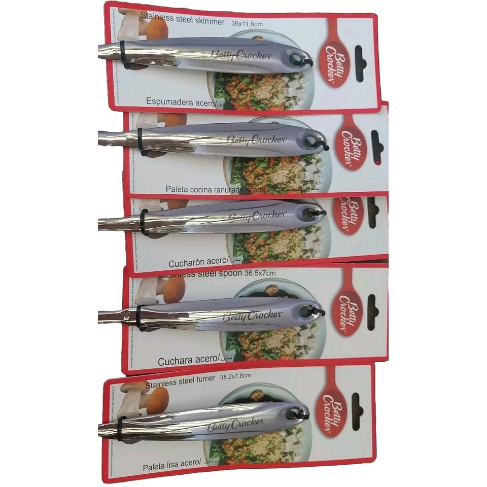 Betty Crocker Küchenutensilien. Schöpfkelle, Pfannwender....