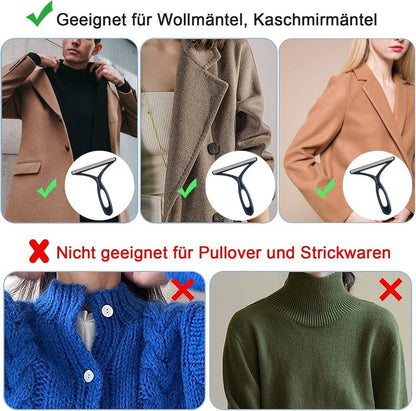 Fusselrasierer, Doppelseitig Tragbarer Fusselentferner für Teppich