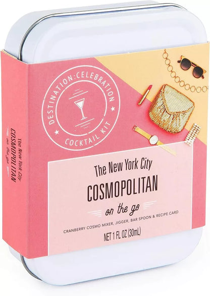 Cosmopolitan-Cocktail-Set, Reisedose, Geschenkset, inkl. Cranberry  Cocktail