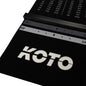 Dartteppich KOTO CARPET CHECKOUT GRAU 285 X 80CM