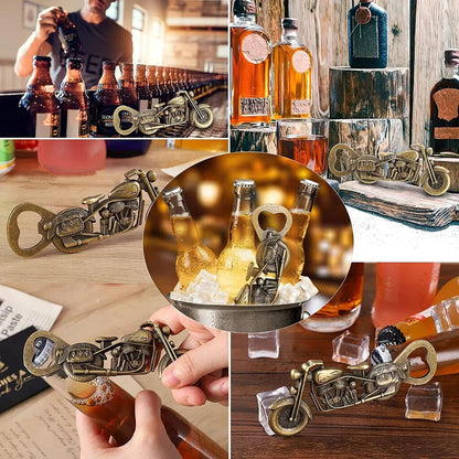 Vintage-Motorrad-Bierflaschenöffner, einzigartige Motorrad-Biergeschenke